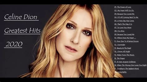 celine dion greatest songs